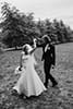 bride and groom dancing in black and white blurry shot- Hawke's Bay Wedding