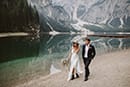 bride and groom walking in the wonders of Italy- New Zealand Elopements